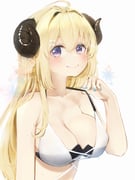 tsunomaki_watame (hololive) drawn by nanashi_(nlo)