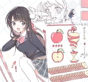 nazono_mito tsukino_mito tsukino_mito_(1st_costume) (nijisanji youtube) drawn by p_4x