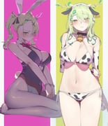 ceres_fauna (hololive hololive_english rabbit_hole_(vocaloid)) drawn by theflatfacadeds