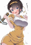 bluto oozora_subaru (hololive) drawn by kuno_(kc9s)