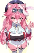 raora_panthera raora_panthera_(1st_costume) (hololive hololive_english) drawn by o-rindou5100