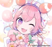 ushimi_ichigo ushimi_ichigo_(1st_costume) (nijisanji) drawn by chon_(chon33v)