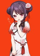 gundou_mirei (nijisanji) drawn by yamabukiiro