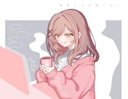 suzuhara_lulu suzuhara_lulu_(1st_costume) (nijisanji) drawn by hewdrawobake