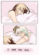 cecilia_immergreen gigi_murin (hololive hololive_english) drawn by dumpstercatzz