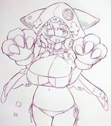 warabeda_meiji (nijisanji) drawn by tsukareta_san