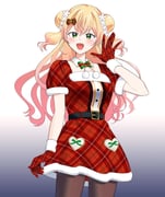 momosuzu_nene (hololive) drawn by uuoftn