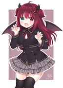 yuzuki_roa yuzuki_roa_(1st_costume) (nijisanji) drawn by yamada_sakura