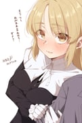 sister_claire sister_claire_(1st_costume) (nijisanji) drawn by aobara_hairi