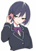 shizuka_rin shizuka_rin_(1st_costume) (nijisanji) drawn by tugmix