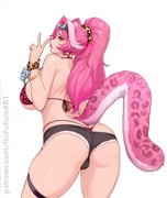 chattino_(raora_panthera) raora_panthera (hololive hololive_english) drawn by nofuture