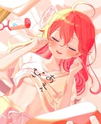 35p_(sakura_miko) sakura_miko (hololive) drawn by yoka_b_i