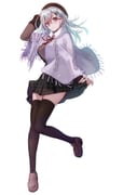 hakase_fuyuki hakase_fuyuki_(2nd_costume) (nijisanji) drawn by kotorime_(kmizuq1)