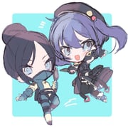 depths_of_the_void_wraith wraith_(apex_legends) yuuki_chihiro yuuki_chihiro_(10th_costume) (apex_legends nijisanji) drawn by kom0980