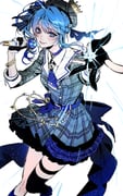 hoshimachi_suisei hoshimachi_suisei_(1st_costume) (hololive) drawn by woga_(ogkntk)