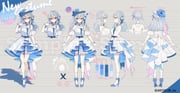 hakase_fuyuki hakase_fuyuki_(9th_costume) (nijisanji) drawn by akakura