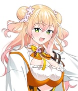 momosuzu_nene momosuzu_nene_(1st_costume) (hololive) drawn by uuoftn