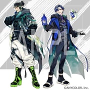 hanabatake_chaika leos_vincent mameneko_(leos_vincent) (nijisanji nivea) drawn by tatsuta_age