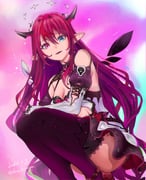 irys_(hololive) irys_(irys_2.0)_(hololive) (hololive hololive_english) drawn by haruyama_kazunori