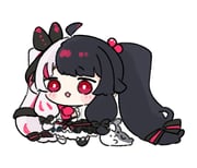 yorumi_rena yorumi_rena_(1st_costume) (nijisanji) drawn by nozo_(hitomiz)