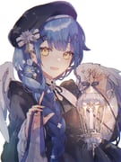 amamiya_kokoro amamiya_kokoro_(5th_costume) (nijisanji) drawn by mochunabeeeee