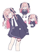 makaino_ririmu (monitoring_(vocaloid) nijisanji) drawn by kinosuke_(kkknj00)