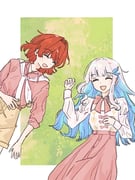 ange_katrina lize_helesta (nijisanji) drawn by kuang_quanshui