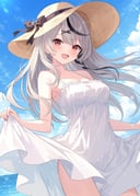 sakamata_chloe (hololive) drawn by adju_ster