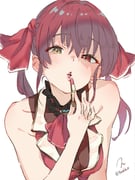 houshou_marine houshou_marine_(1st_costume) (hololive) drawn by torokko