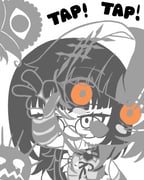 shiori_novella shiori_novella_(1st_costume) yorick_(shiori_novella) (hololive hololive_english) drawn by higeji_(higeji404)