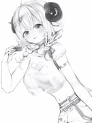 tsunomaki_watame (hololive) drawn by nanashi_(nlo)