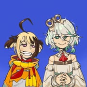 cecilia_immergreen cecilia_immergreen_(1st_costume) gigi_murin gigi_murin_(1st_costume) (hololive hololive_english) drawn by finnjr637