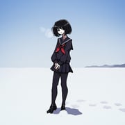 amemori_sayo amemori_sayo_(1st_costume) (nijisanji) drawn by nkymyura