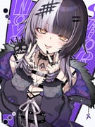 shiori_novella shiori_novella_(1st_costume) yorick_(shiori_novella) (hololive hololive_english) drawn by alto_seneka