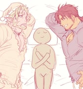 belmond_banderas gilzaren_iii (nijisanji) drawn by yakisoba_ohmori