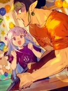 hanabatake_chaika lize_helesta sebastian_piyodore (nijisanji) drawn by batutenbatubatu