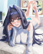 ceres_fauna nanashi_mumei ouro_kronii tsukumo_sana (hololive hololive_english) drawn by itszenvy