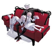 kuzuha_(nijisanji) makaino_ririmu shiina_yuika (nijisanji) drawn by phzimi000