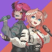 takane_lui takane_lui_(1st_costume) (dare!?_(takane_lui) hololive) drawn by barcy