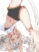 murasaki_shion (hololive) drawn by tazrn1