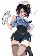 oozora_subaru oozora_subaru_(police) (hololive) drawn by kuno_(kc9s)