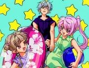 kuzuha_(nijisanji) makaino_ririmu shiina_yuika (nijisanji) drawn by suketako_(gh0467)