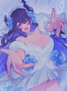 nerissa_ravencroft (hololive hololive_english oyomeholic_(nerissa_ravencroft)) drawn by kokomi_(aniesuakkaman)