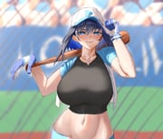 ouro_kronii (hololive hololive_english) drawn by daaku_(koizumi_arata)