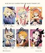 andras_(megido72) marnie_(pokemon) morpeko morpeko_(full) nia_teppelin oshida_(girls_und_panzer) otogibara_era otogibara_era_(1st_costume) raymond_(animal_crossing) (animal_crossing animal_crossing:_new_horizons girls_und_panzer megido72 nijisanji pokemon pokemon_sword_and_shield tengen_toppa_gurren_lagann) drawn by wadanaka