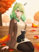 ceres_fauna snail_(ceres_fauna) (hololive hololive_english) drawn by drey525