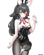 ookami_mio (hololive) drawn by mazellan