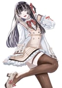 juufuutei_raden otonose_kanade otonose_kanade_(1st_costume) (hololive hololive_dev_is) drawn by dhbwinner