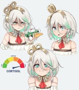 cecilia_immergreen cecilia_immergreen_(1st_costume) otomo_(cecilia_immergreen) (hololive hololive_english) drawn by squaerart