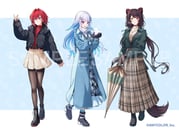 ange_katrina inui_toko lize_helesta sebastian_piyodore (nijisanji) drawn by aoiro_oto